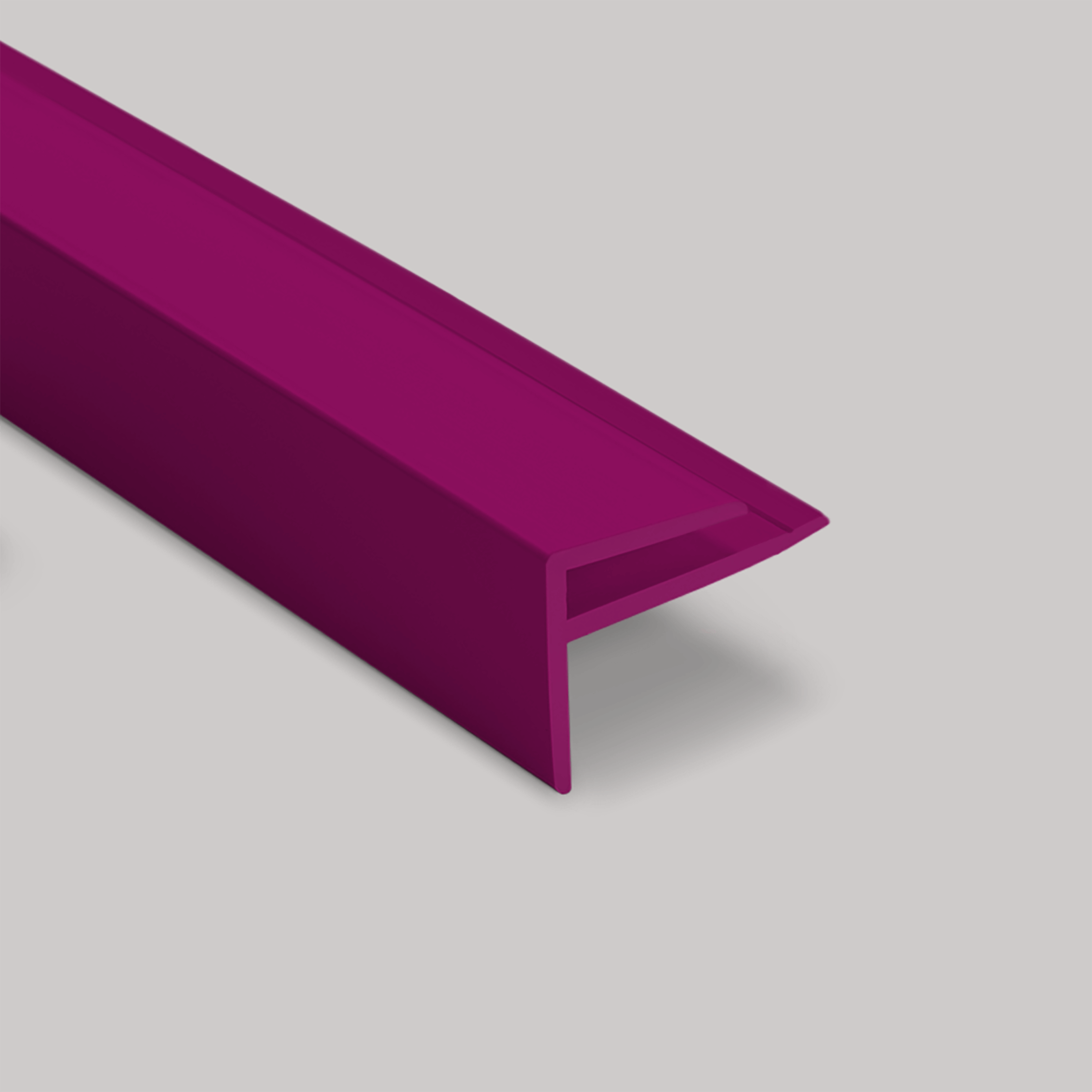 Plum Gloss Wall Cladding External Corner 3.05m image